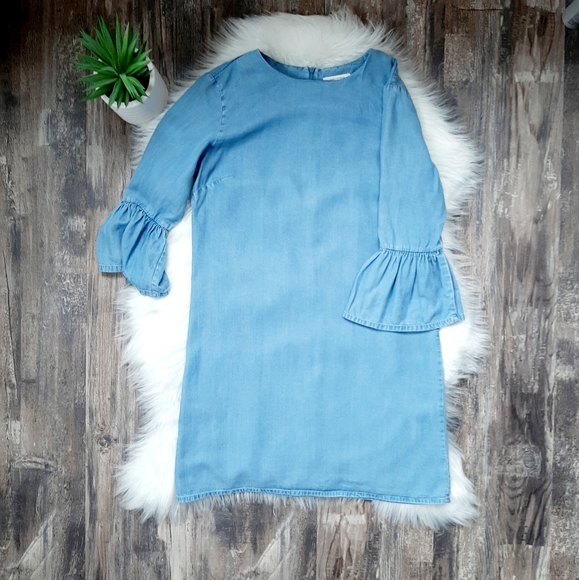 Zara Chambray Dress/Tunic - Picture 5 of 9